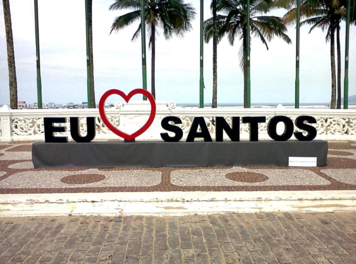 Apartamento Aconchegante Ao Lado Da Praia Santos  Buitenkant foto